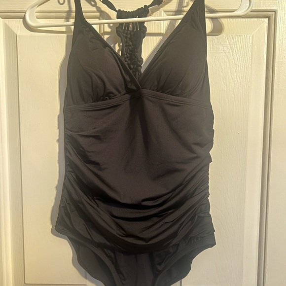 Black One Piece‎ swimsuit size 8 - Picture 2 of 6